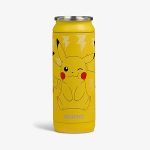 Pokémon PIKACHU 16 Oz Tumbler Stainless Steel Can NWT